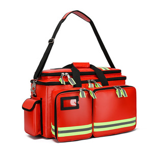 Borsa portaoggetti AED borsa per traumi contenitore per defibrillatore Kit di pronto soccorso borsa da viaggio portatile di emergenza per viaggio in campeggio - Product Image 4
