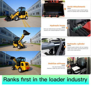 Tobeter muatan depan, pemuat roda kecil <span class=keywords><strong>Mini</strong></span> teleskopik Diesel depan 4" - Product Image 5