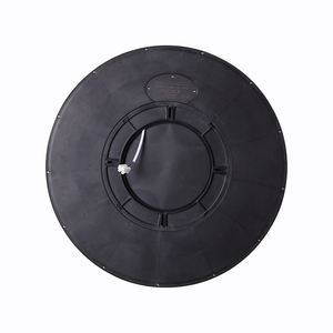 24W yüzeye monte LED tavan lambası ile CCT için ev ve otel yuvarlak ABS CRI CRI 80 Modern tarzı oturma odası mutfak yatak odası - Product Image 3