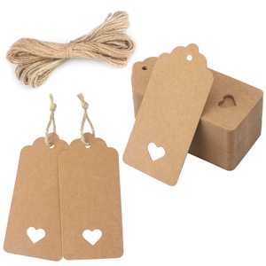 Customized Wholesale Square <strong>Hang</strong> <strong>Tags</strong> Recycled Custom Your Logo Paper Clothing <strong>Hang</strong> <strong>Tag</strong> <strong>With</strong> <strong>String</strong> - Product Image 1