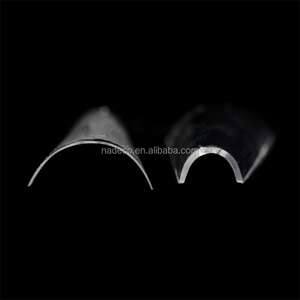 Extra Long Coffin French Professional Nail <strong>Tips</strong> Transparent Natural Deep C-Curve <strong>Tips</strong> Glue Fingernails - Product Image 4