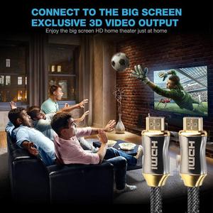 High-Speed 1M 10m for Male Male Cable 60Hz <strong>2</strong>.<strong>1</strong> <strong>2</strong>.0 Golden Plated <strong>Connection</strong> Copper CCS Conductor for UHD FHD 3D TV