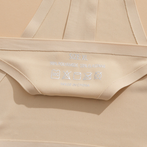 Mutandine a vita bassa senza cuciture da donna mutandine in seta di ghiaccio in tinta unita traspirante Sexy Lingerie femminile con stringhe da donna biancheria intima erotica - Product Image 6