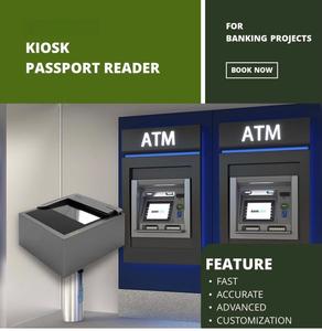 Automatic Full Page Passport Scanner Document <strong>Reader</strong> ID Card Driver Licience Identification by OCR/MRZ TD25 - Product Image 5