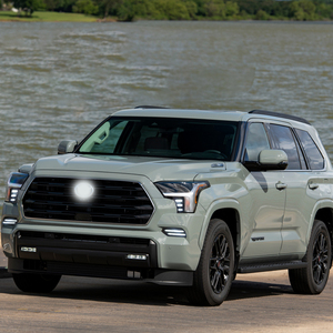 WINAUTO Waterproof <strong>LED</strong> Daytime Running Fog Grille Light for Toyota <strong>Sequoia</strong> 2023 Front Spot Beam Turn Signal Yellow DRL Lights - Product Image 6