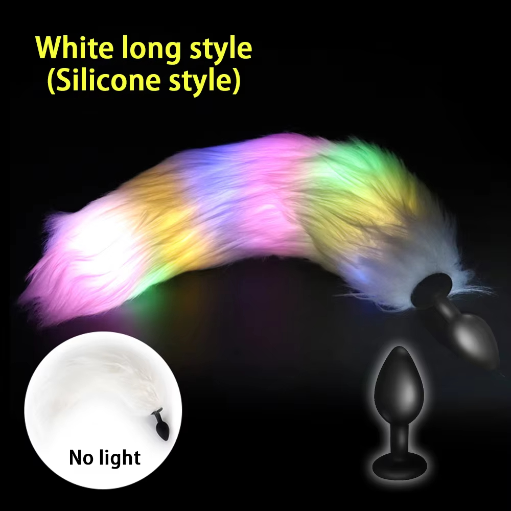 Silicone long blanc