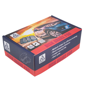デパート用レーシングトイパターンレッドカラーベース配送包装ボックス - Product Image 2