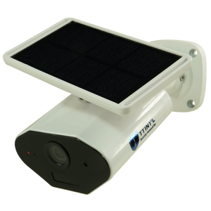 Cámara de red IP alimentada por panel solar privado para teléfono móvil con tarjeta SD WiFi con función Google Home Alexa para seguridad del hogar - Product Image 4