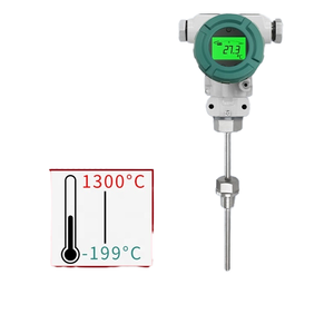 Sensor de varilla de sonda digital de 100mm a prueba de explosiones 4-20mA salida RS485 y PT100 transmisor de temperatura con soporte ODM personalizado