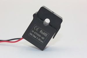 Transformador de corriente de núcleo dividido con 10A/0.333V para monitor trifásico