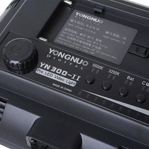 Yongnuo YN300 II YN-300 ll Pro LED Video işığı kamera kamera renk uzaktan kumanda ile kontrollü - Product Image 5