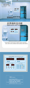 Hospital de seis unidades pulsador cirujano panel de control inteligente quirófano cirujanos - Product Image 5