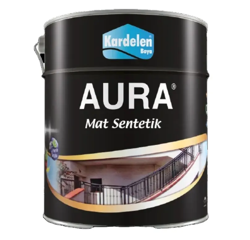 Kardelen Aura düz sentetik mat boya 1 kg