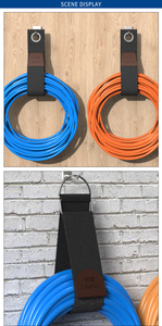 Adjustable Velcroes Storage <strong>Straps</strong> <strong>Hook</strong> and <strong>Loop</strong> <strong>Strap</strong> <strong>with</strong> Buckle for Toolhouse Garage Cabinets Storage - Product Image 5