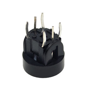 FOSEN 10mm Installieren Sie kleine 7,5*7,5 runde Druckknopf beleuchtete Schalter 12v mit rot blau LED beleuchtete taktile Schalter TS-2012 - Product Image 3