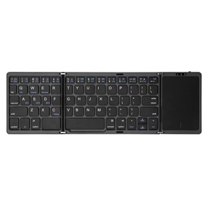 2024 nuevo teclado Tri plegable Bluetooth teclado plegable ecológico teclado inalámbrico plegable con panel táctil - Product Image 4