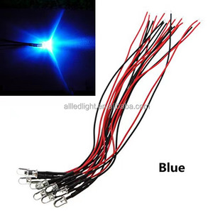 ไดโอด LED 12V ก่อนมีสาย5มม.,ไดโอดเปล่งแสงสว่างพิเศษ9.4นิ้ว/24ซม. กล่องชุดสีสำหรับวงจรวิทยาศาสตร์ Expe - Product Image 4