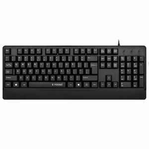 Teclado y ratón para oficina en casa, conjunto de teclado y ratón con cable para ordenador y pc - Product Image 2
