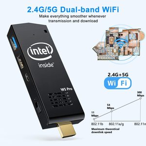 Soyeer-MINI PC Stick W5 PRO Win10 Linux 5V/3A, ahorro de energía, Z8350, CPU 2,4G + 5G, WIFI, 3,9 ", Super T5U Mini PC, barato - Product Image 5