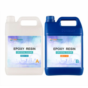 エポキシ樹脂キット高透明黄変耐性と低気泡AB接着剤DIY手作りエポキシ材料に適しています - Product Image 1