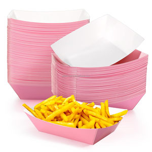 Biodegradable 100% Food Grade Paper Take <strong>Away</strong> Take Out Go to Folding <strong>4</strong> 6 Corner Packaging Cake Icen Cream <strong>Box</strong> - Product Image 3
