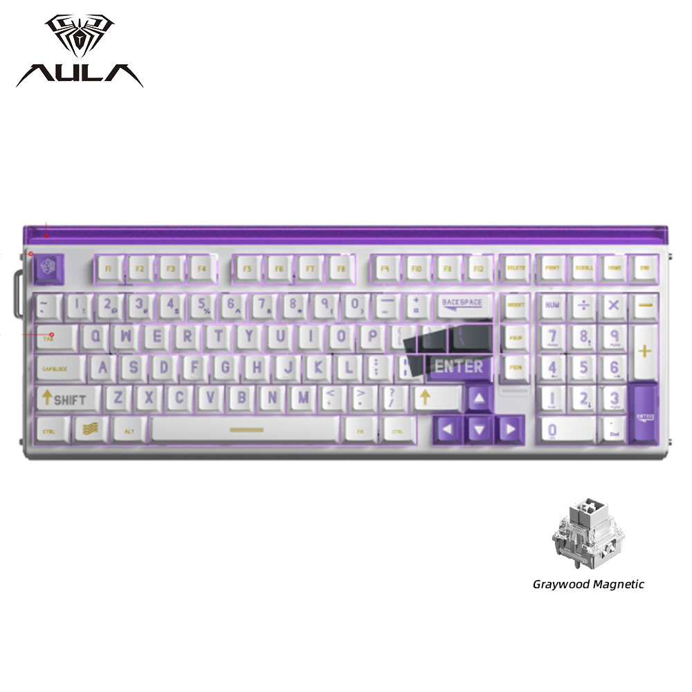 Blanc et violet