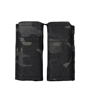 MG-F-04 Fast MOLLE Mag Pack 9MM Double Mag Pouch with Bottom Drain <strong>Hole</strong> for Hunting Accessories - Product Image 1