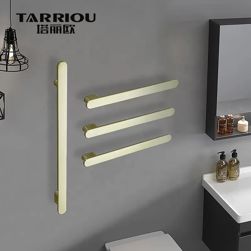 Banyo için TARRIOU yeni dikey elektrikli havlu kurutmalığı raf