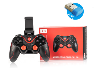 PS3 PC用ジョイスティック & ゲームコントローラーX3ワイヤレスゲームパッドX3 Ios用Android携帯電話用