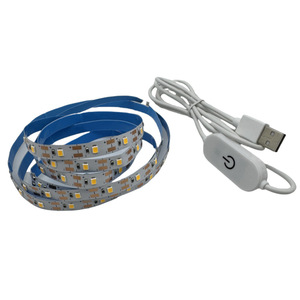 Factory Direct 1m 2m 3m <strong>LED</strong> Strip Light 2835 60LED 5V USB Power PC Body IP20 Rating Light Strings Offered - Product Image 2