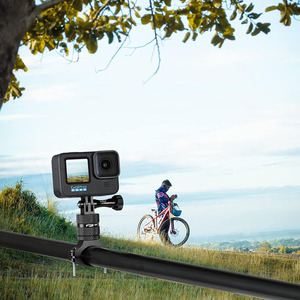Coole Farbe Aluminium legierung Motorrad & Motorrad Fahrrad halterung für Go Pro Action Kamera für Radfahren & Outdoor Adventures