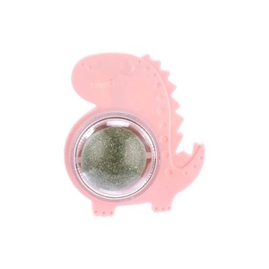 Factory Wholesale Custom Logo Cute Shape Interactive Cat <strong>Catnip</strong> Toy <strong>Catnip</strong> Ball for Cats Wall - Product Image 4