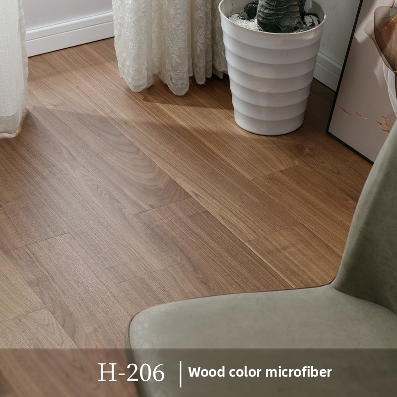 Black walnut log color: H-206 Specifications: 1210 * 163 * 14mm