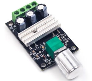 PWM DC regolatore di velocità del motore 6V/12V/24V/28V 3A interruttore di controllo della velocità 1203BK componenti elettronici - Product Image 5
