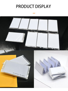 白色光泽FM08 F08 13.56MHz 1k聚氯乙烯和聚酯芯片ic卡，用于带射频识别通信接口的热敏打印机防水 - Product Image 4