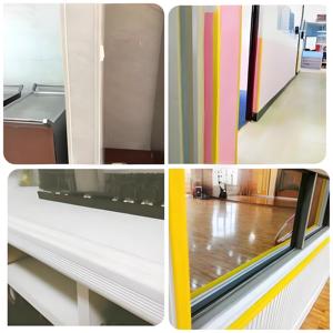 L-şekilli plastik yuvarlak PVC merdiven kenar burun ucu kontur kaymaz şerit merdiven basamağı Ali seramik karo dekorasyon <span class=keywords><strong>3m</strong></span> bant