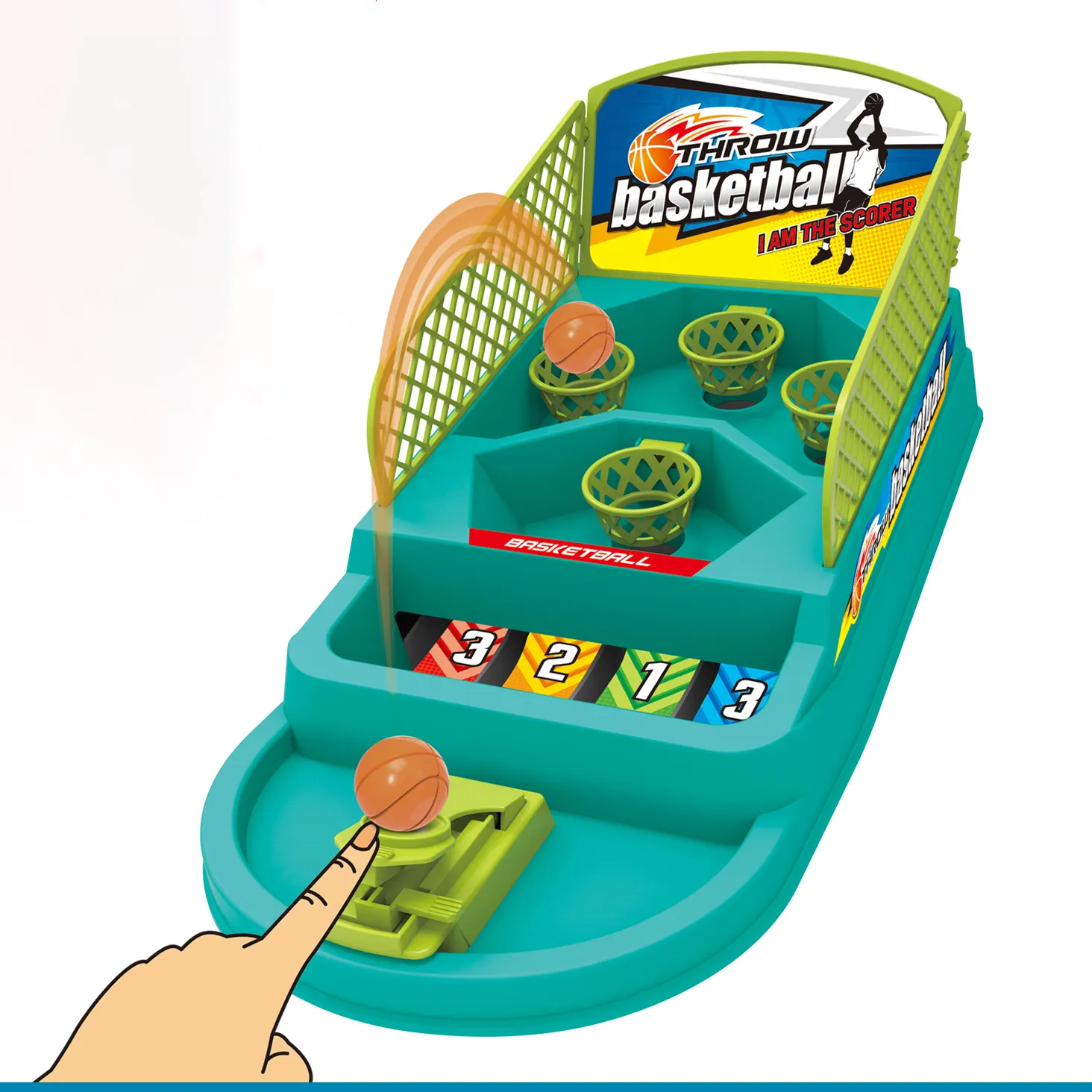 Machine de jeu de balle d'intérieur pour enfants, Mini table, doigt, basket-Ball, ensemble de jouets