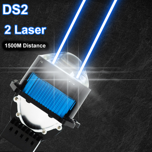 Özelleştirilebilir Logo DS2 Bi Lens LED projektör lamba 80 W güçlü penetrasyon H4 H7 9005 alüminyum ampul araba 80 ile 55W güç - Product Image 4
