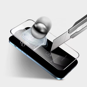 Süper D kavisli temperli cam iPhone 16 için Pro Max tam ekran AB tutkal ekran koruyucu iPhone 11 12 13 14 15 Pro Max - Product Image 5