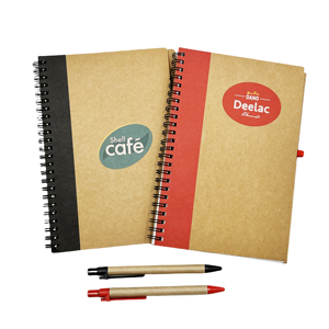Personalised <strong>Notebook</strong> <strong>With</strong> Pen Kraft Cover <strong>Notebook</strong> Custom Spiral <strong>Notebooks</strong> Printing - Product Image 6