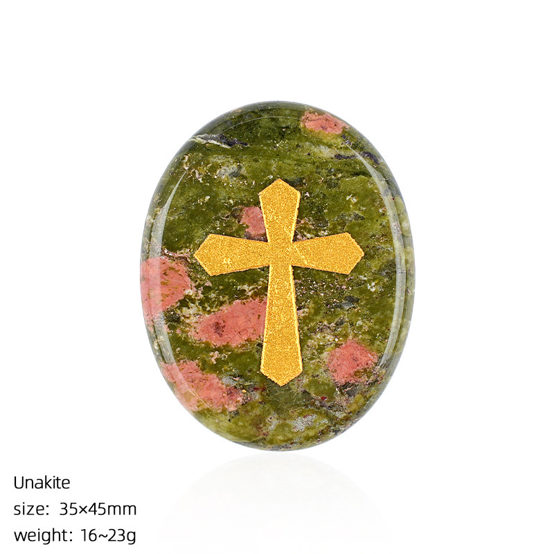 Unakite verde
