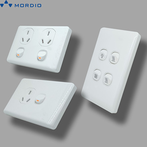 オーストラリアのライトスイッチ電気スイッチボードメーカーSAA3G2Way 10A Tomadas e Interruptores Wall Switch