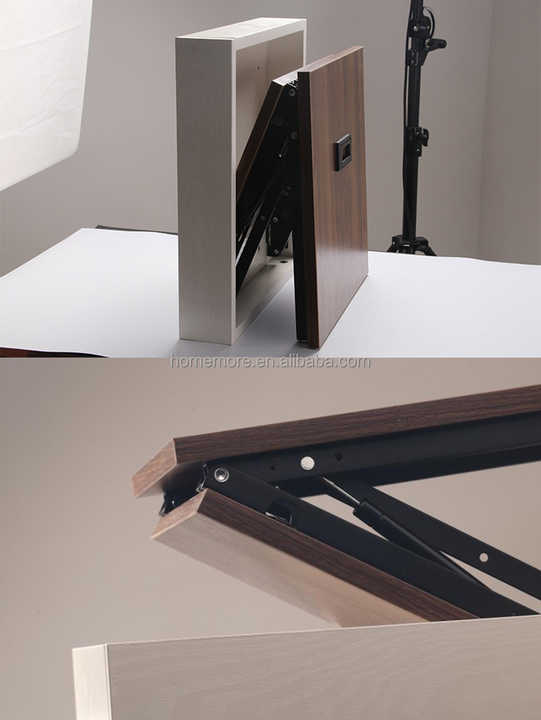 Modern Hallway Furniture Space Saving Invisible Porch Brown White Wooden Wall Mounted hang Folding Wall Chair for Apartment