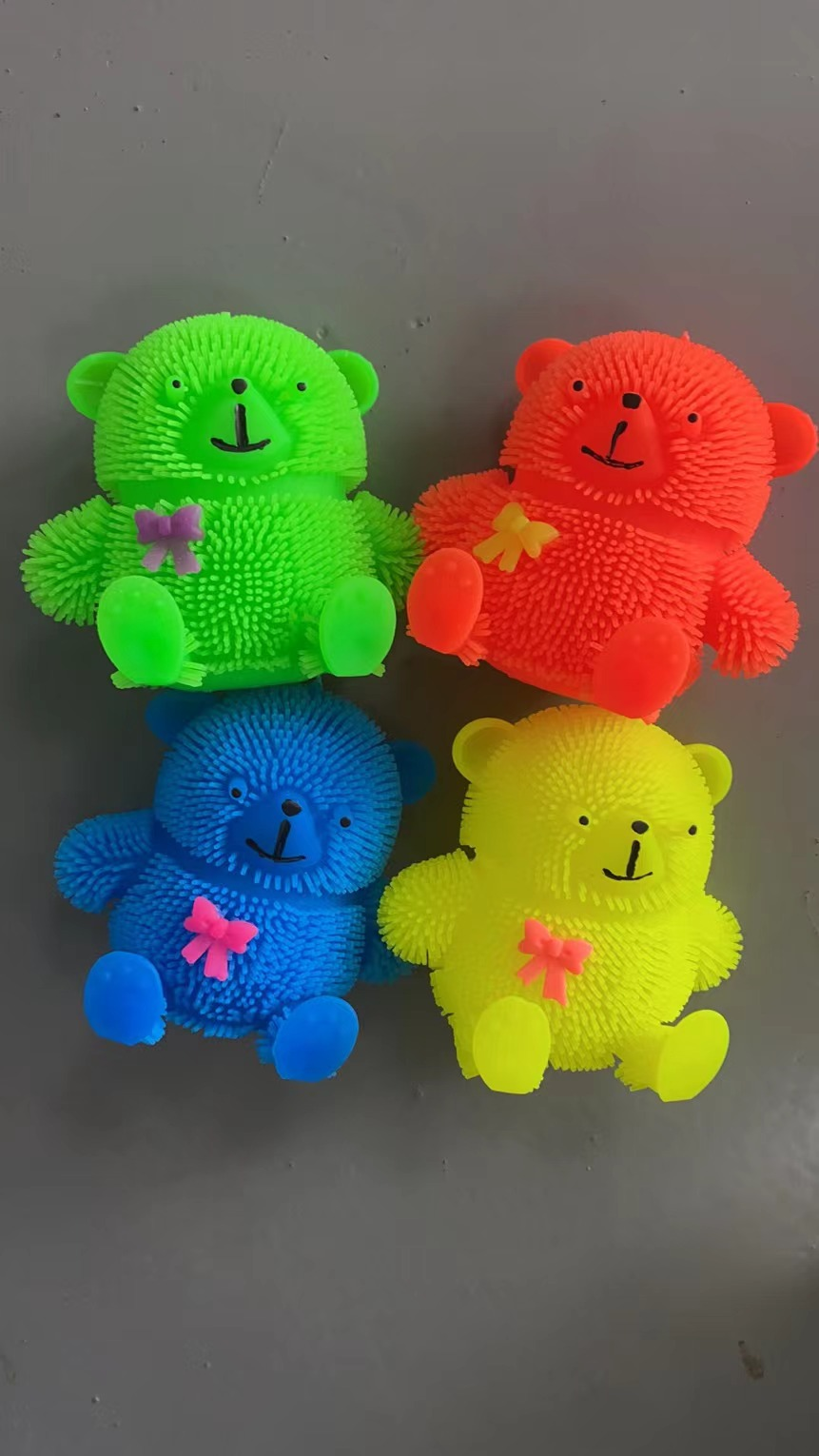 squeeze bear toy ball