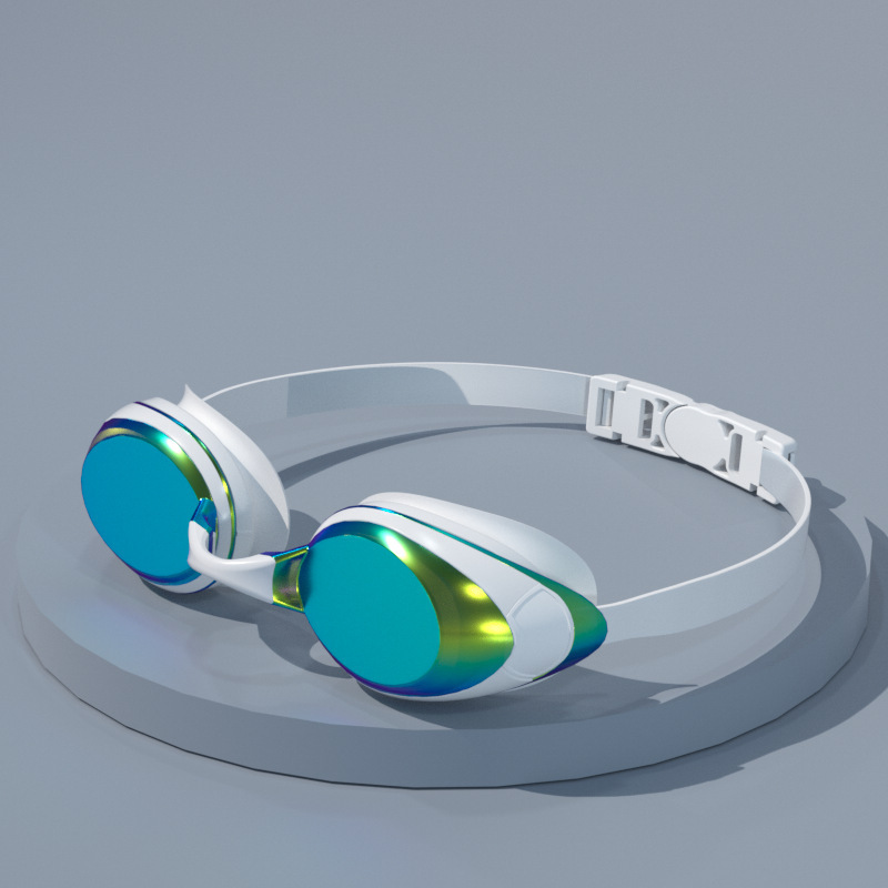 All white gold plated