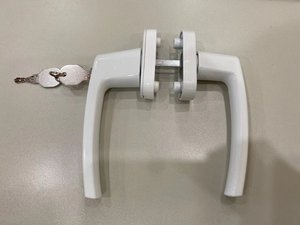 Upvc门把手双面开门门锁一侧钥匙或按钮建筑材料 - Product Image 6