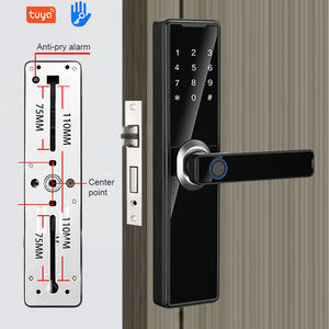 Intelligent Fingerprint Smart Door <strong>Lock</strong> <strong>Blue</strong> Tooth Password Keyless Apartment Security Door Lever <strong>Lock</strong> With Mechanical <strong>Key</strong> - Product Image 5