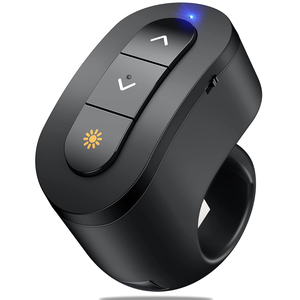 Multi-funzioni 2.4G dito anello Wireless presentatore puntatore Laser con ricarica della batteria per la riunione - Product Image 1