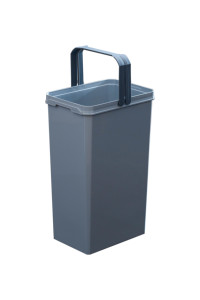 双。厨房隐藏式拉出分类垃圾箱垃圾桶垃圾桶带桶盖垃圾箱 - Product Image 5
