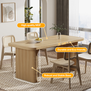 Простой прямоугольный компьютерный стол - Product Image 4